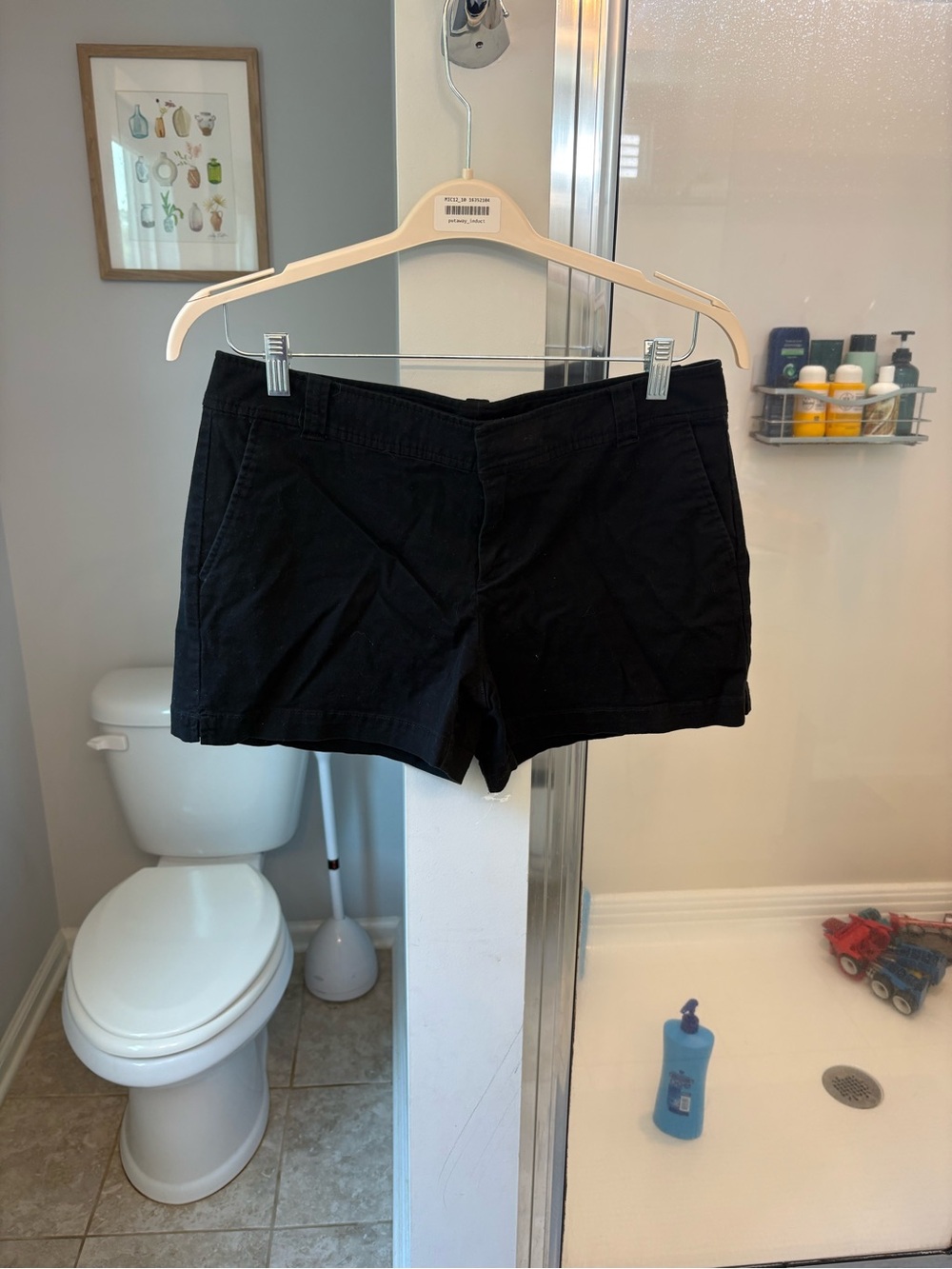 New York & Company Black Women's Cotton Shorts